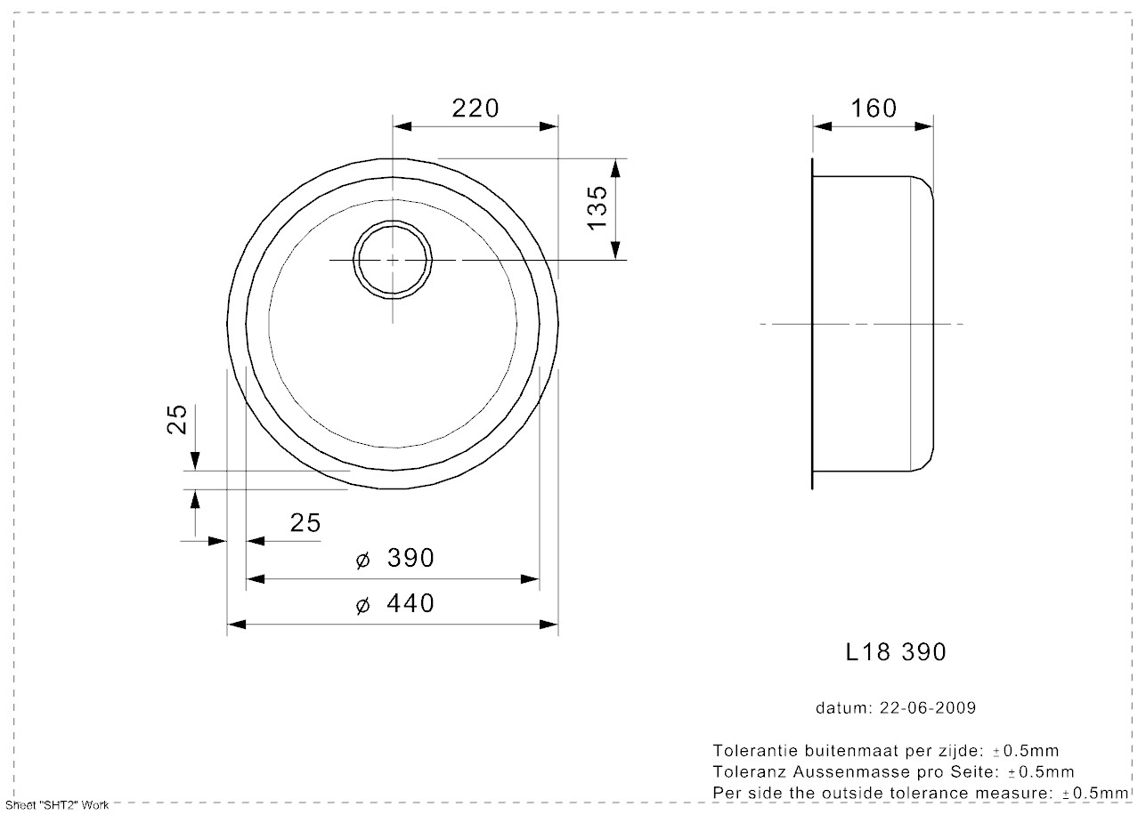 L18 390 KG-CC (L) integrated                                        All specifications