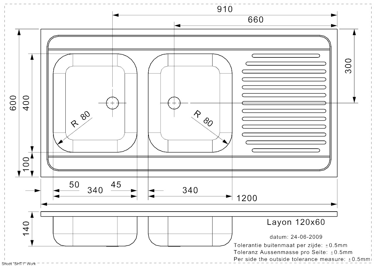 LAY ON 120x60                                         All specifications