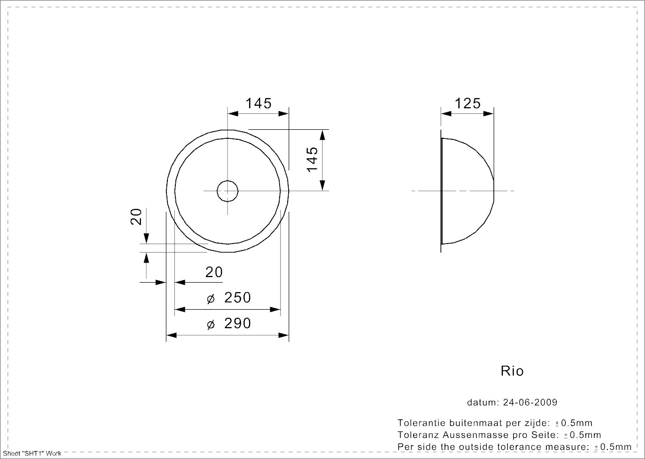 RIO CC (L) Integrated                                        All specifications